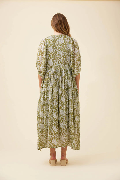 ISLE OF MINE - Wilma Maxi - Olive