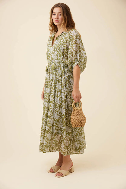 ISLE OF MINE - Wilma Maxi - Olive