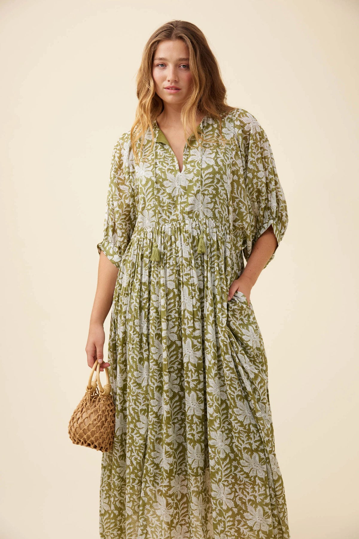 ISLE OF MINE - Wilma Maxi - Olive