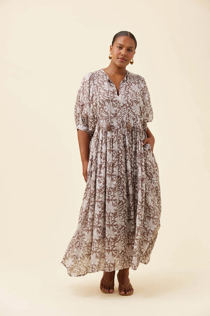 ISLE OF MINE - Wilma Maxi - Taupe