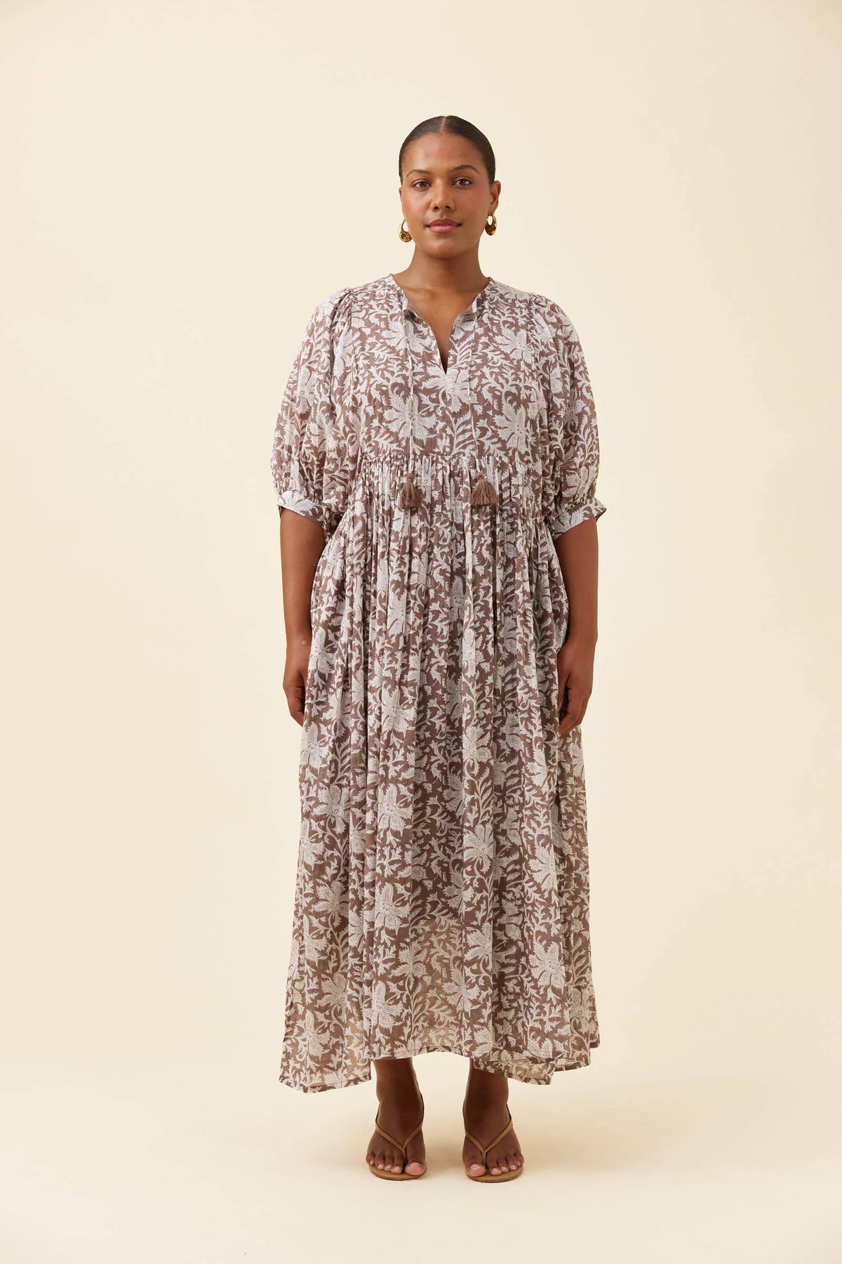 ISLE OF MINE - Wilma Maxi - Taupe