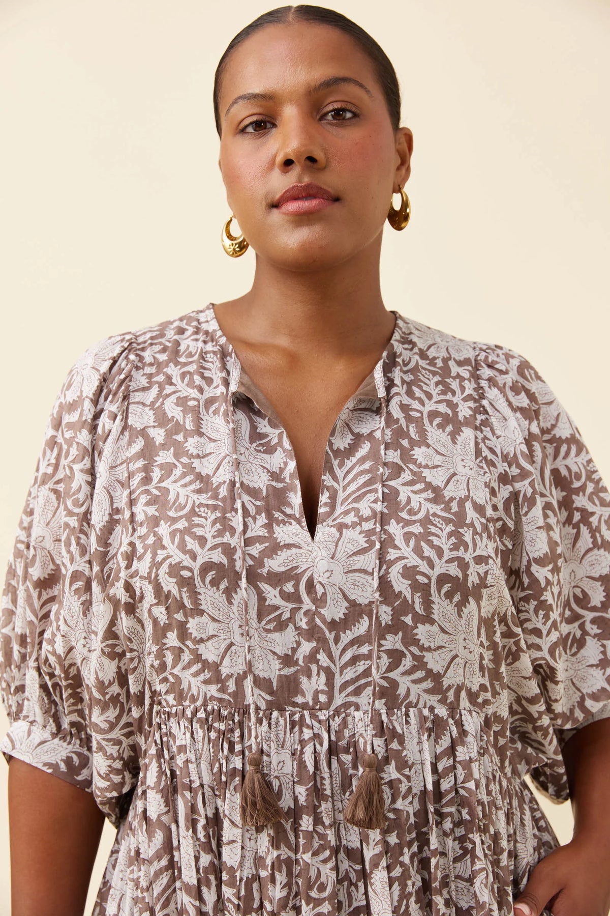 ISLE OF MINE - Wilma Maxi - Taupe