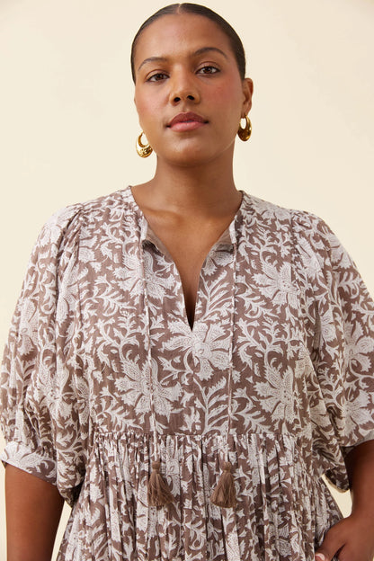 ISLE OF MINE - Wilma Maxi - Taupe