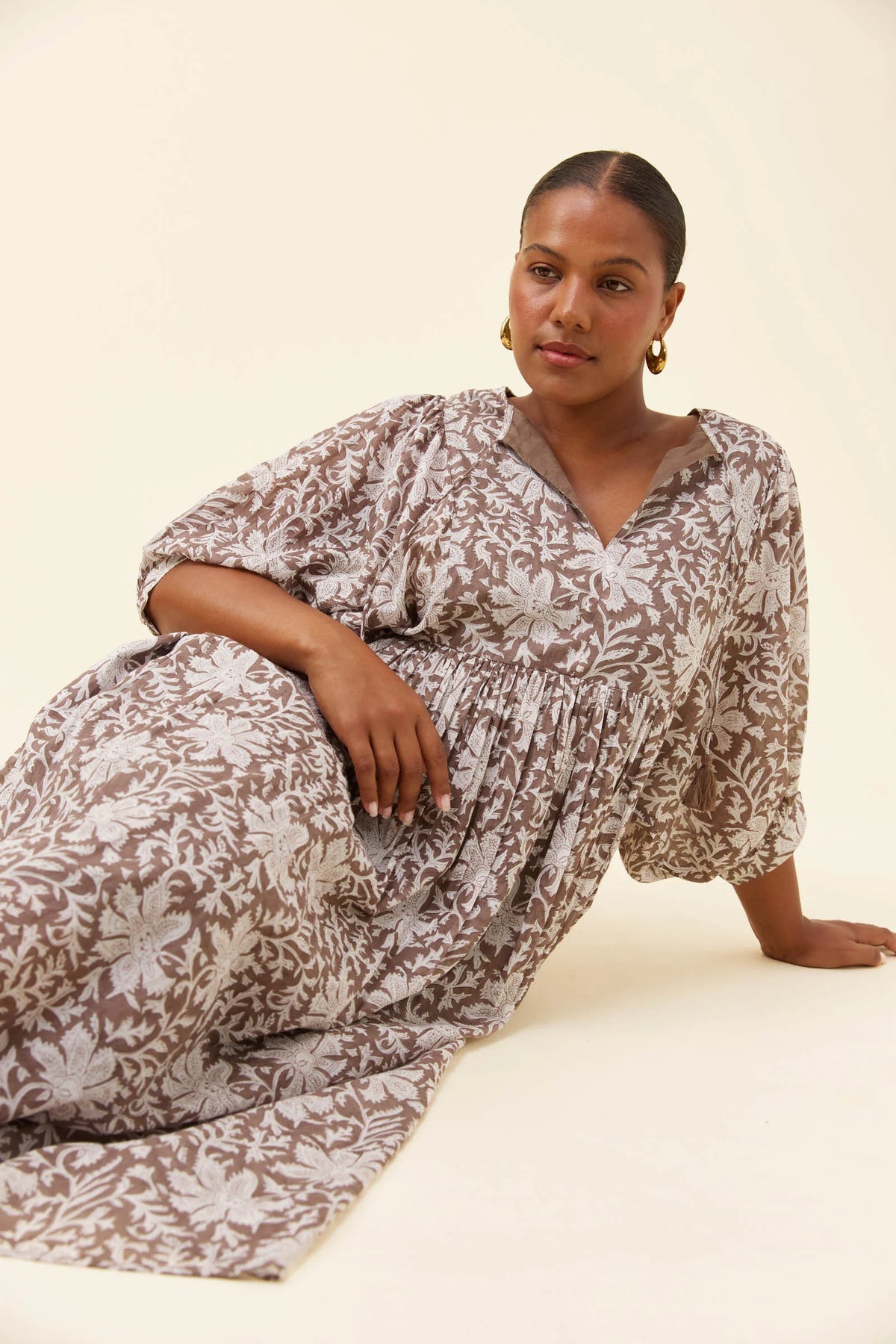 ISLE OF MINE - Wilma Maxi - Taupe