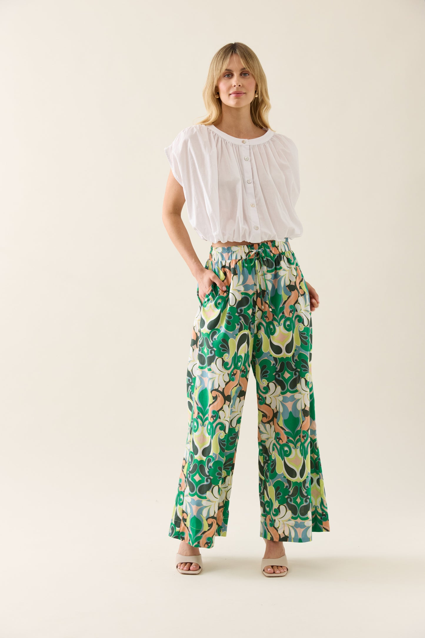 Isle Of Mine - Aurora Reversible Crop Top - Lotus