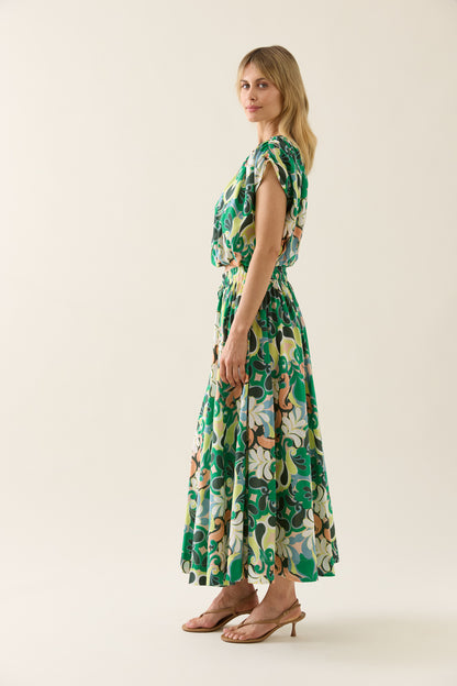 Isle Of Mine - Aurora Maxi Skirt - Paisley