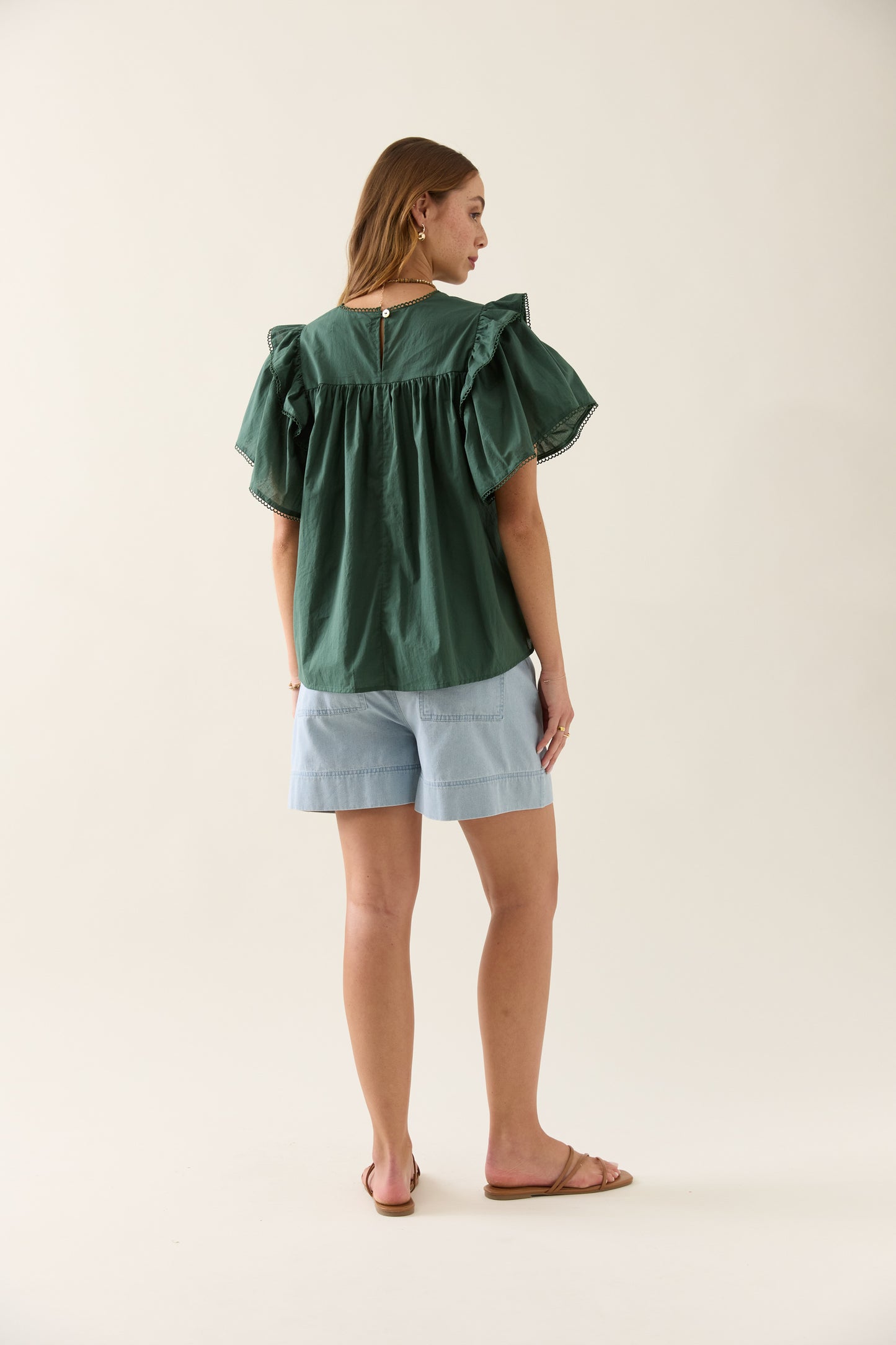 Isle Of Mine - Aurora Frill Top - Myrtle