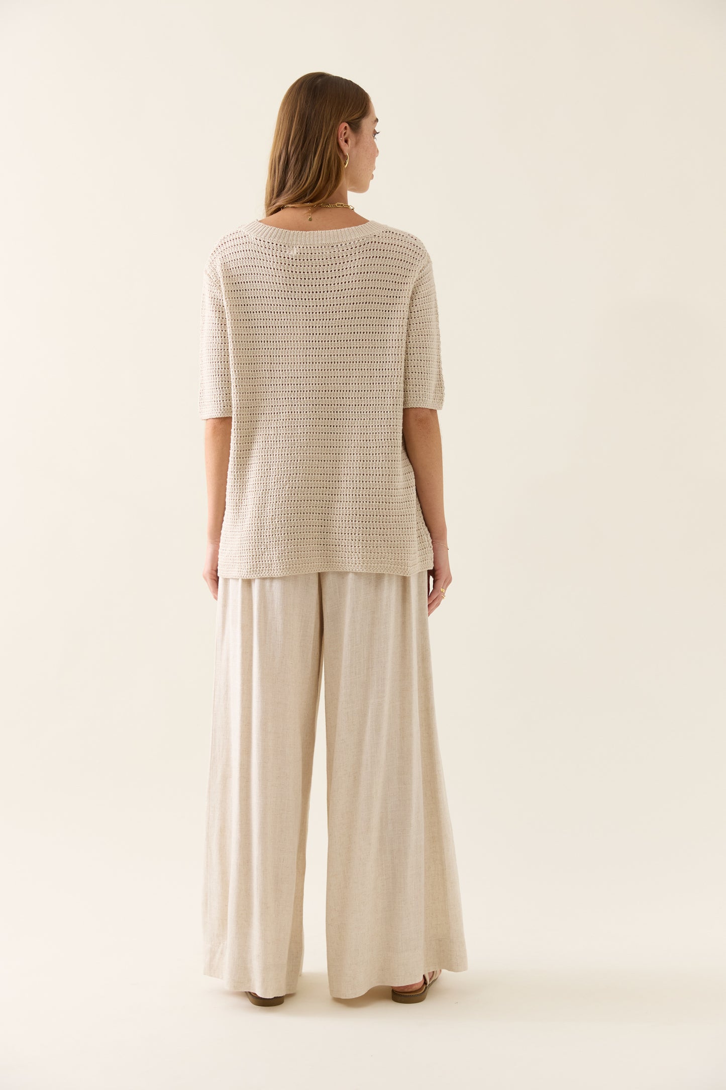 Isle Of Mine - Sylvie Knit T-shirt - Canvas