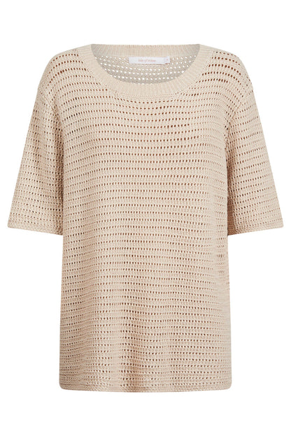 Isle Of Mine - Sylvie Knit T-shirt - Canvas