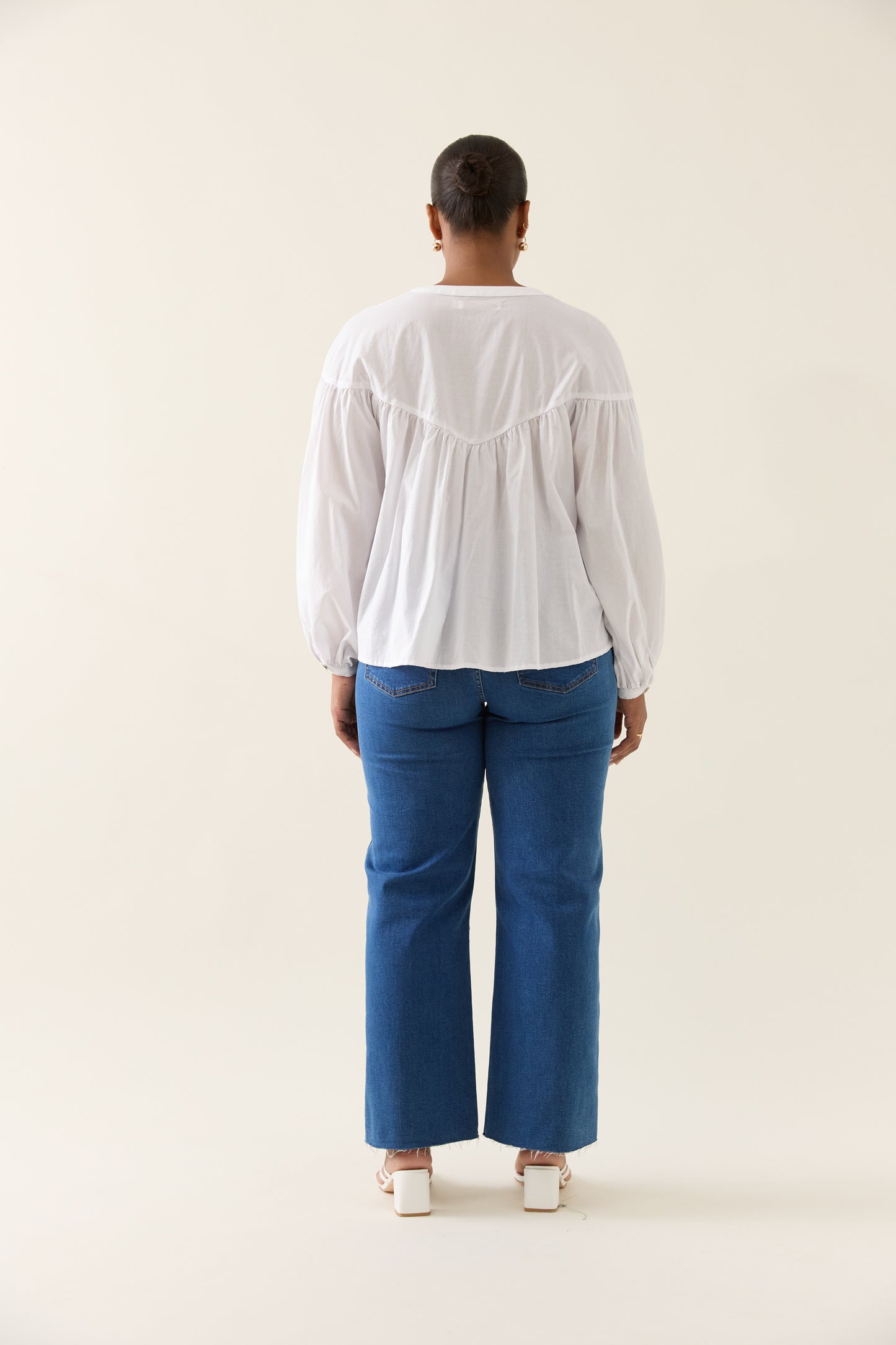 Isle Of Mine - Aurora Button Blouse - Lotus