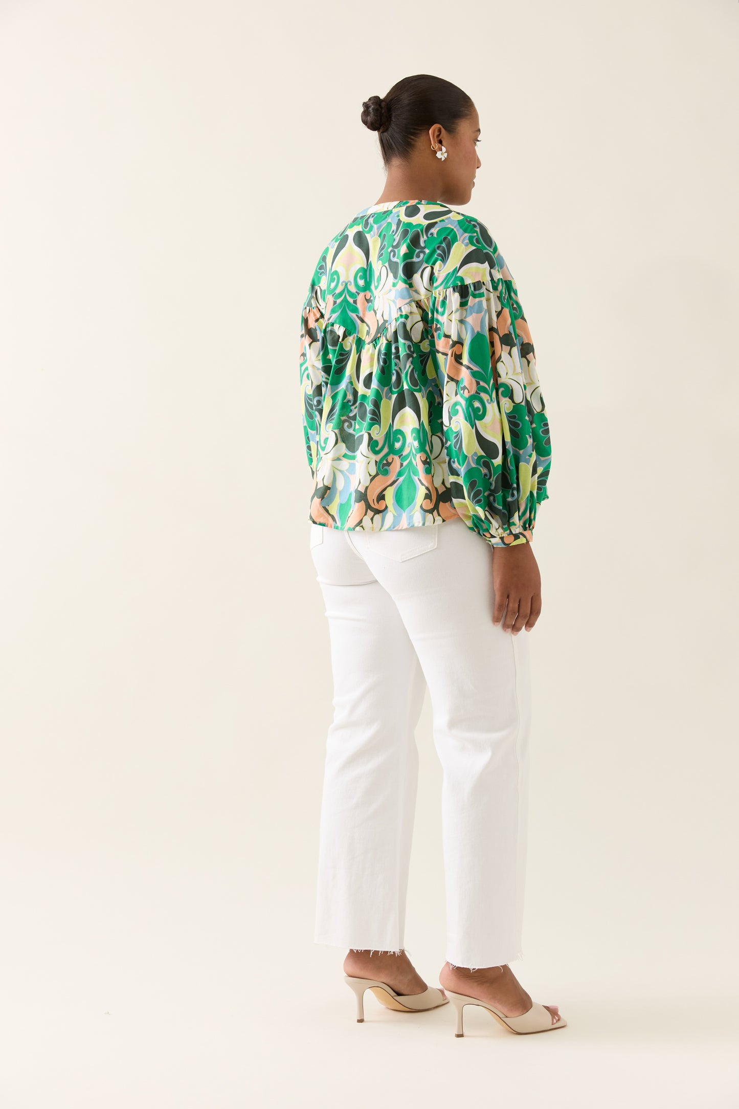 Isle Of Mine - Aurora Button Blouse - Paisley