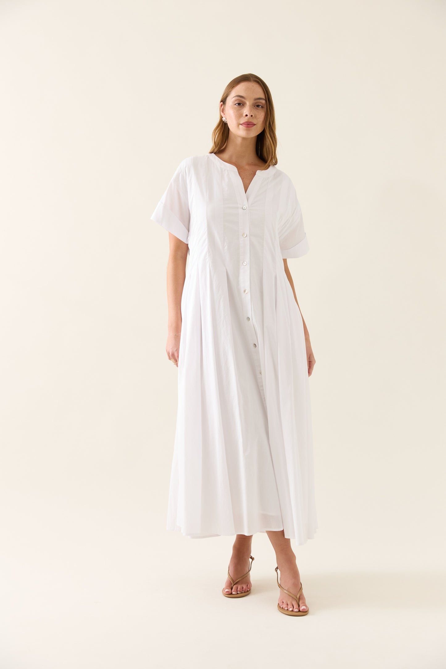 Isle Of Mine - Aurora Pleat Maxi - Lotus