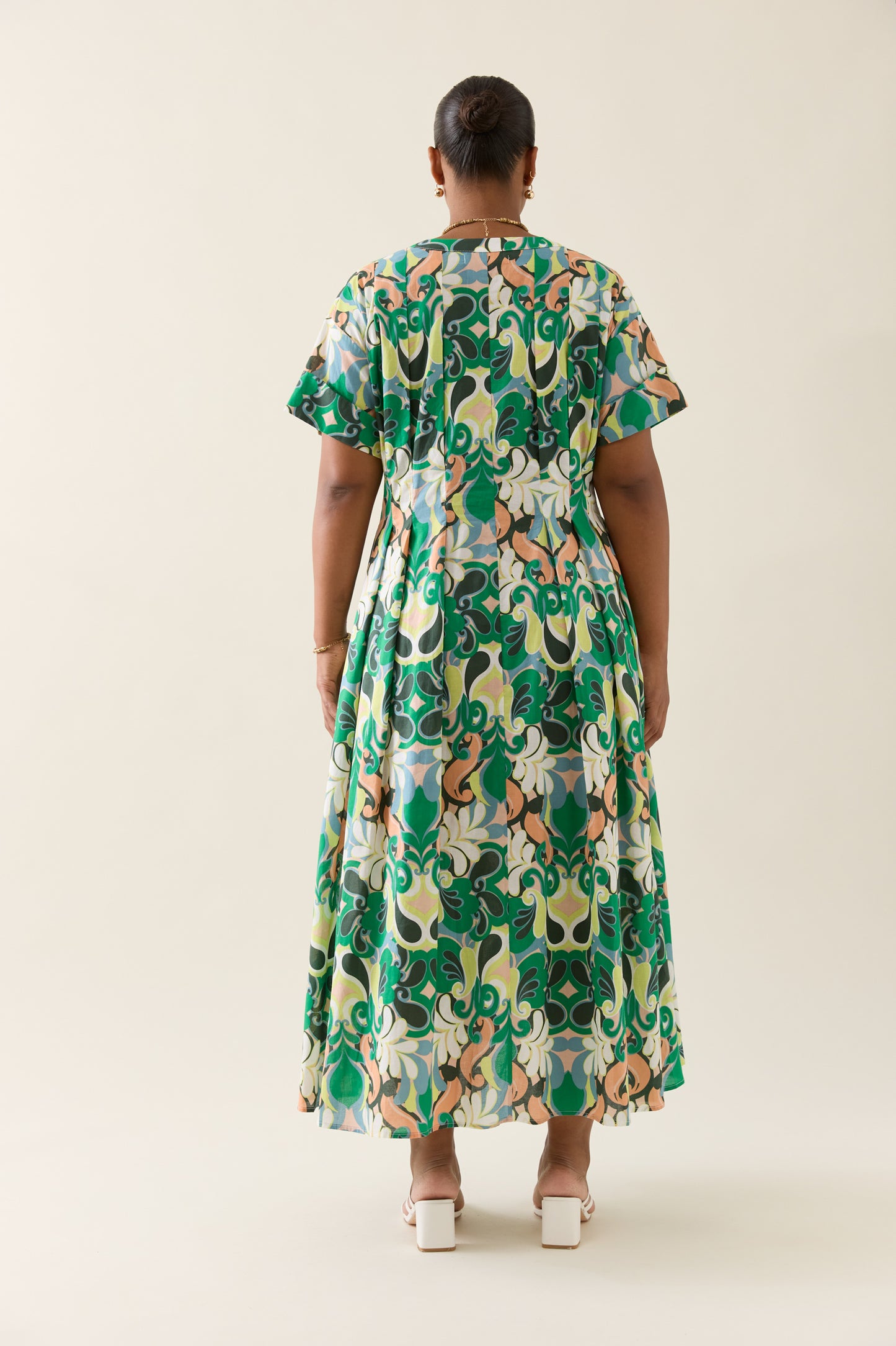 Isle Of Mine - Aurora Pleat Maxi - Paisley