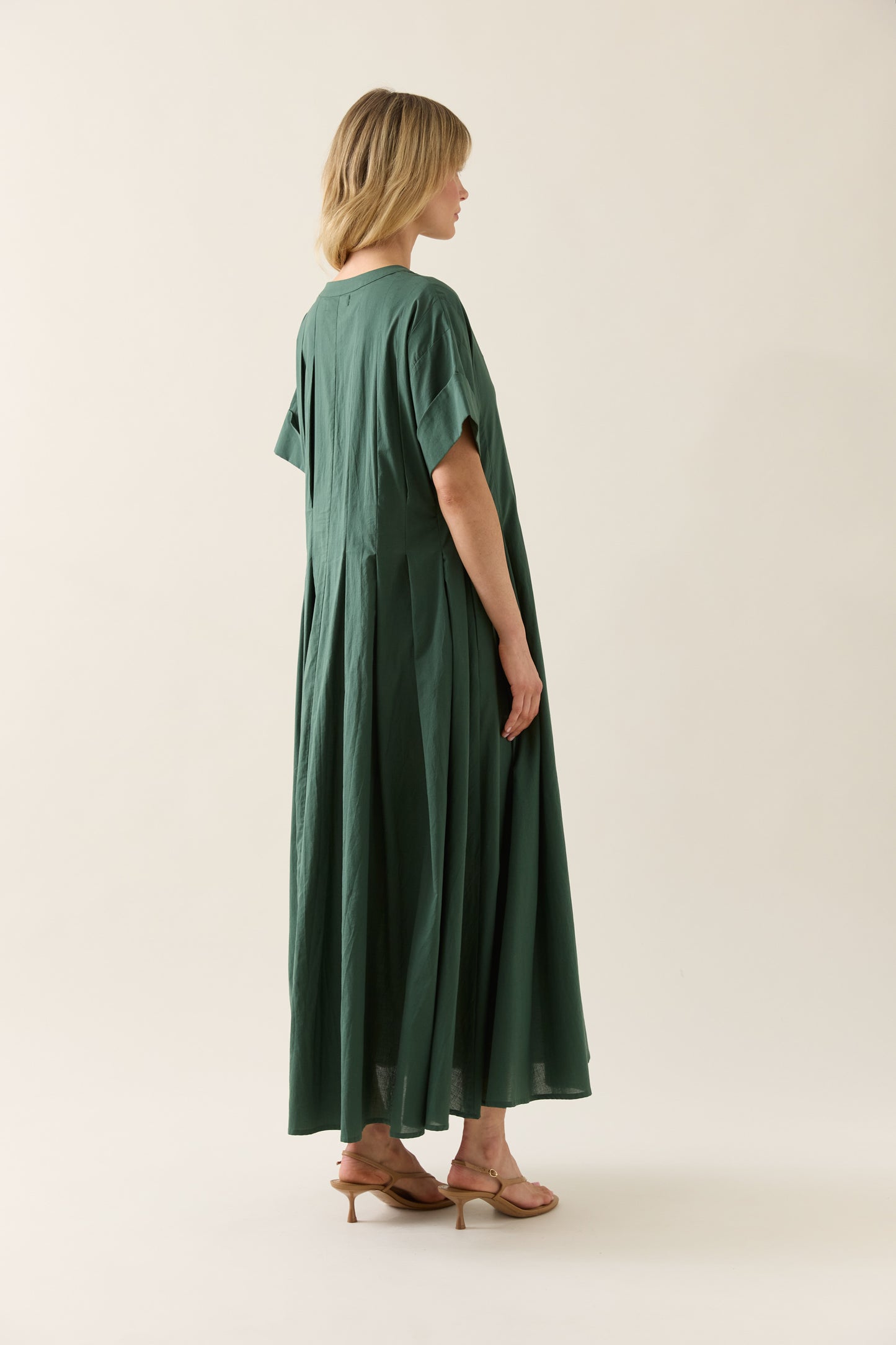 Isle Of Mine - Aurora Pleat Maxi - Myrtle