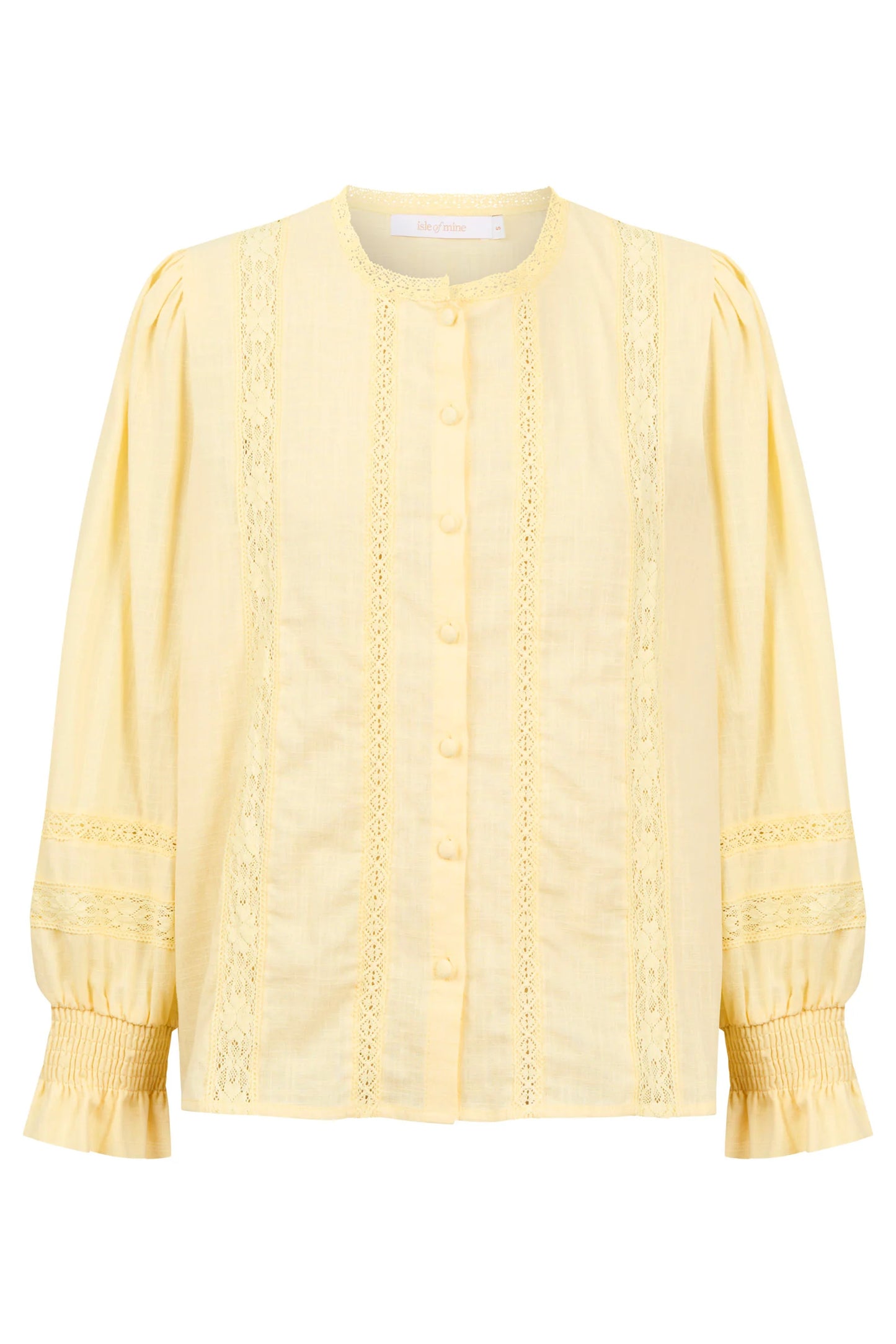 ISLE OF MINE - Maeve Shirt - Butter