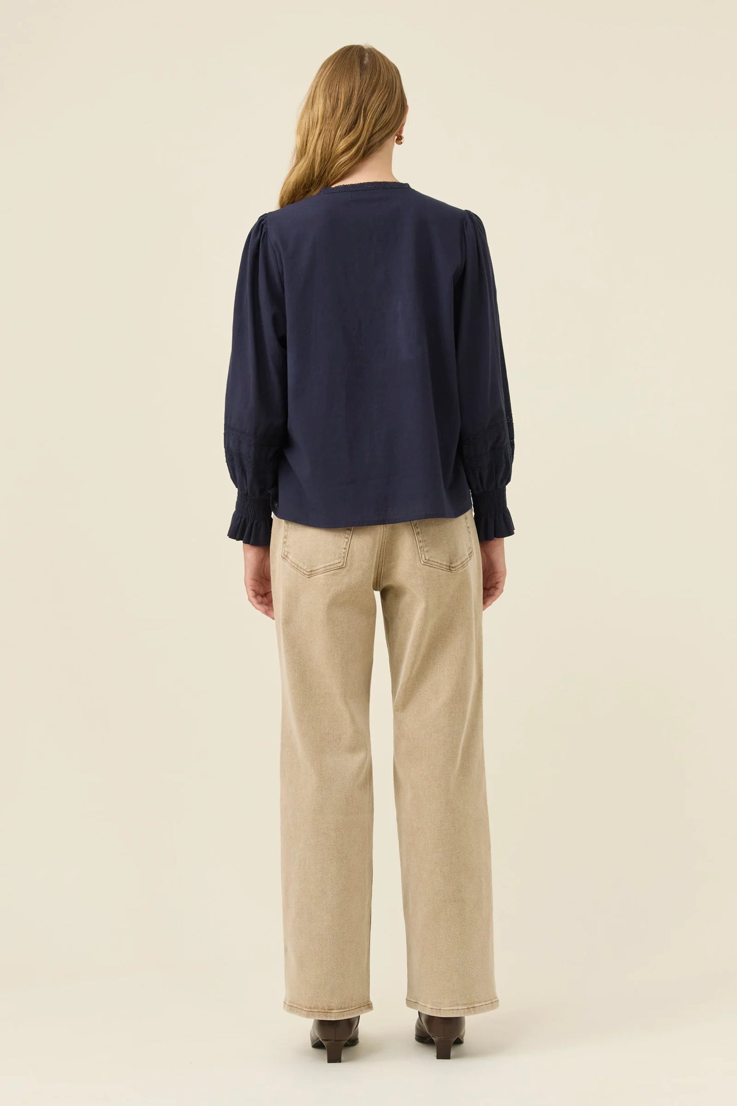 ISLE OF MINE - Maeve Shirt - Navy