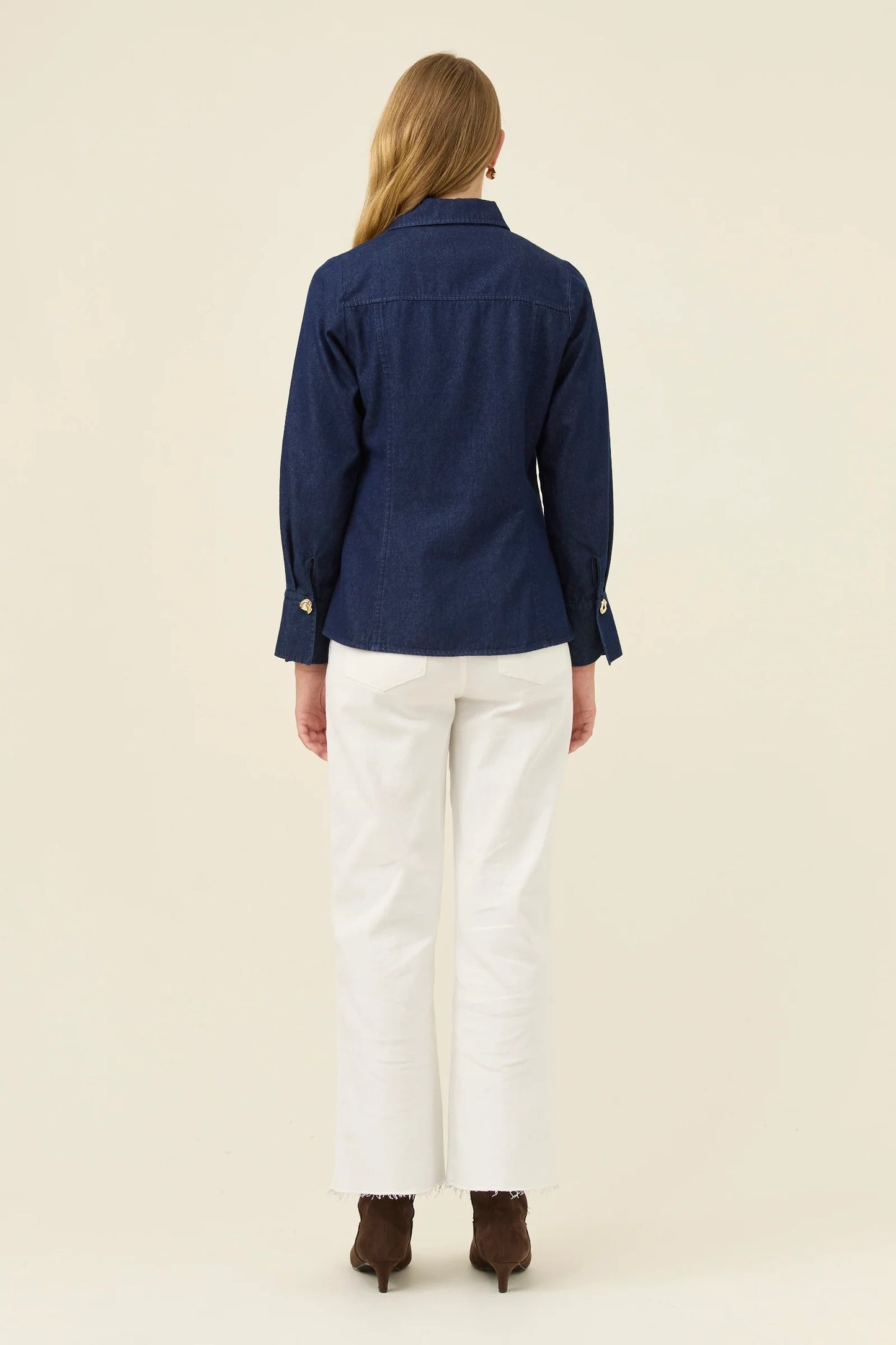 ISLE OF MINE - Sloane Denim Shirt - Indigo