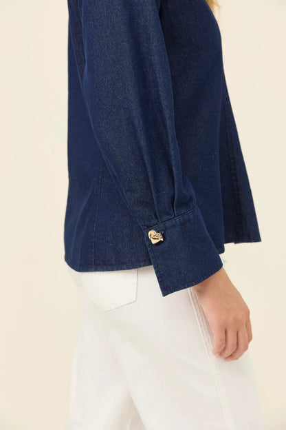 ISLE OF MINE - Sloane Denim Shirt - Indigo