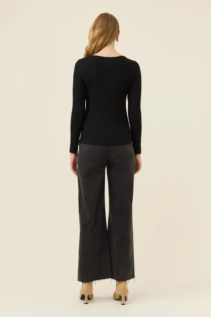 ISLE OF MINE - Naria Bead Top - Onyx
