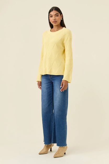 ISLE OF MINE - Sadie Jumper - Butter