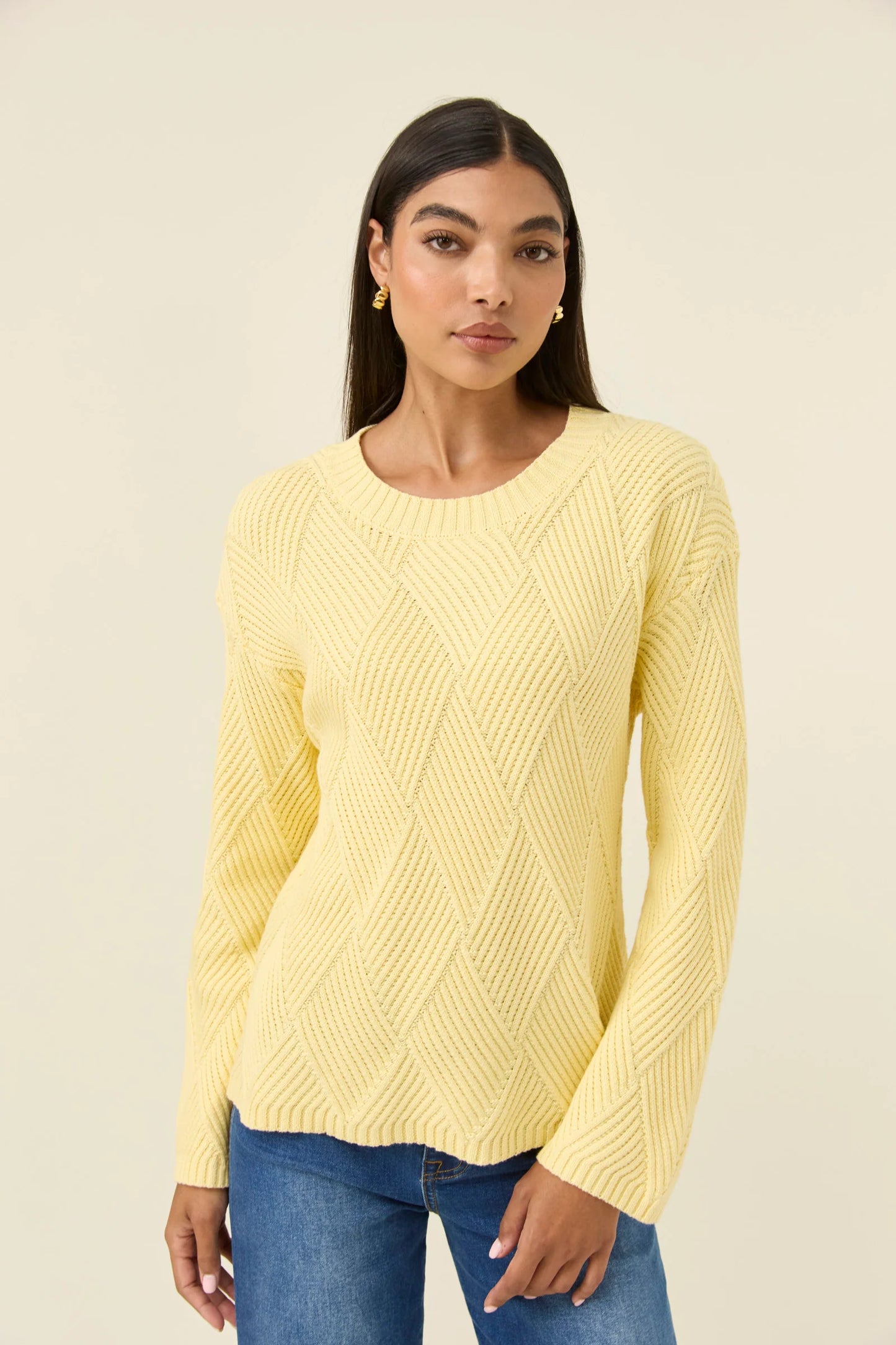 ISLE OF MINE - Sadie Jumper - Butter