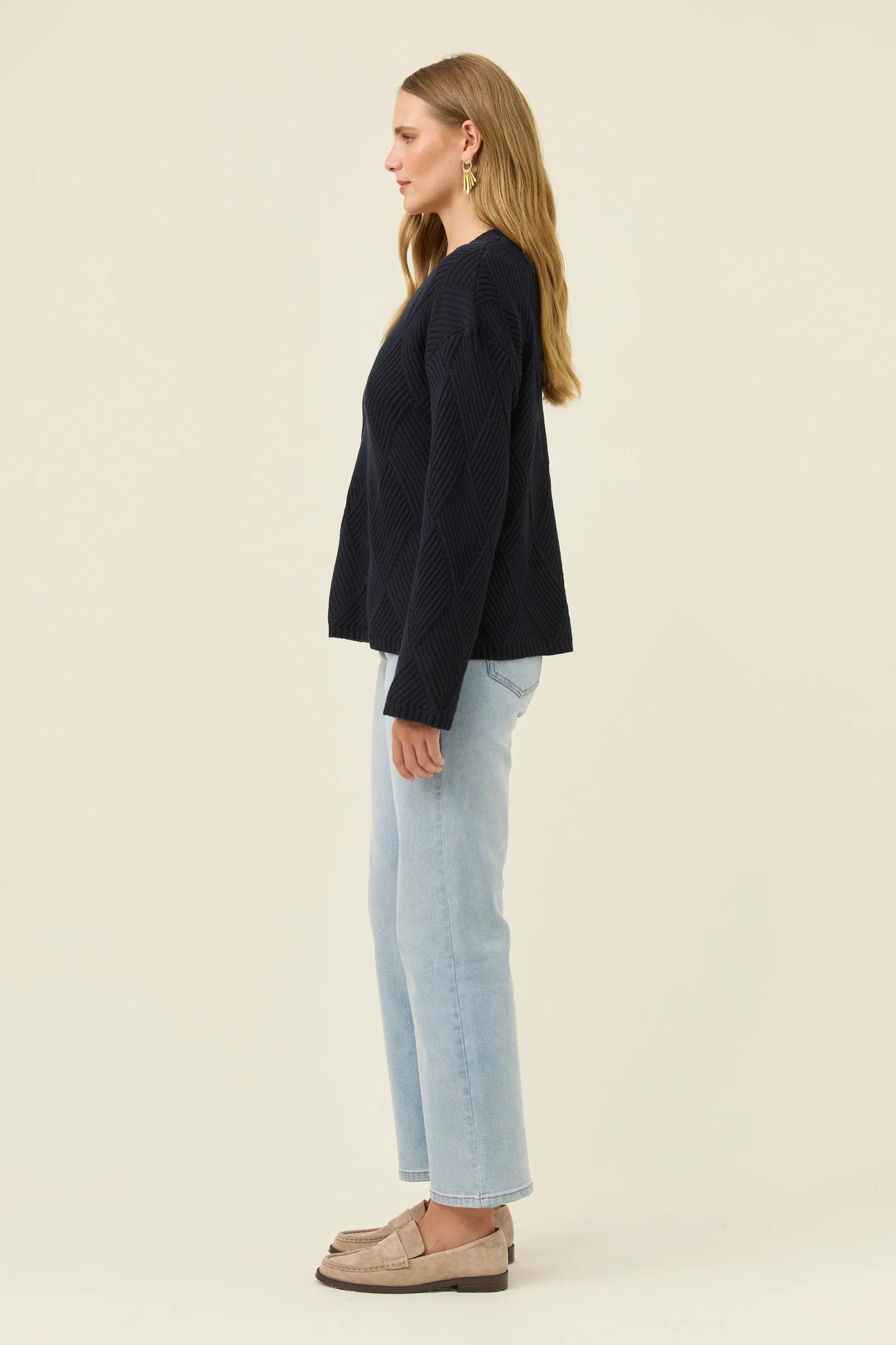 ISLE OF MINE - Sadie Jumper - Navy