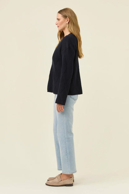 ISLE OF MINE - Sadie Jumper - Navy