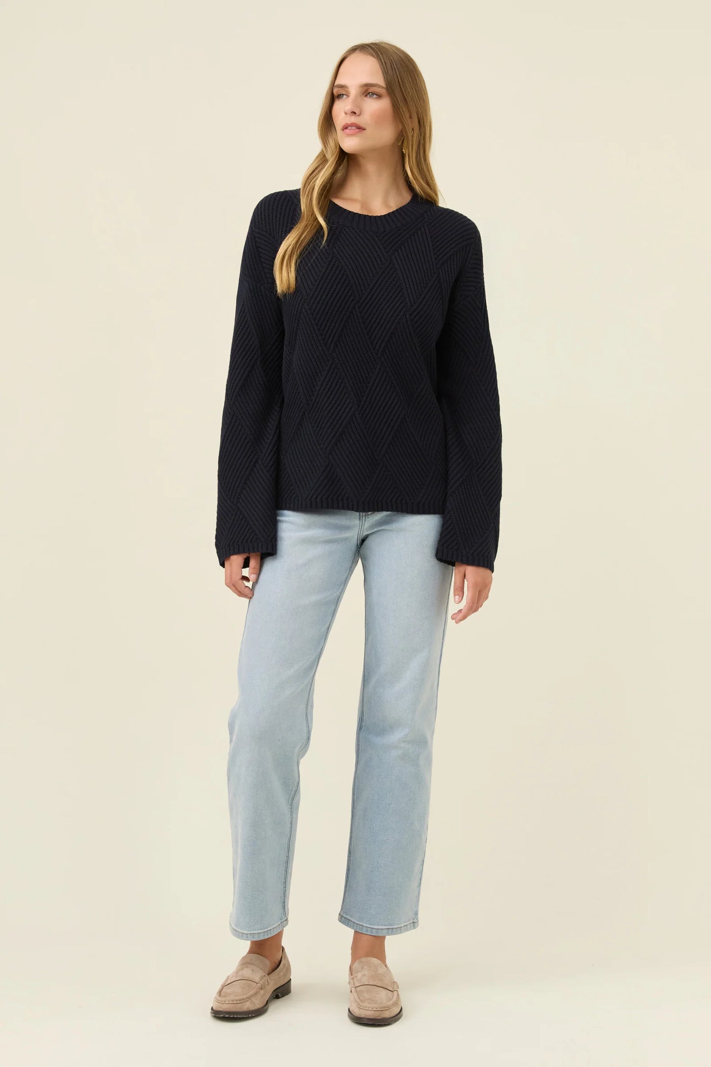 ISLE OF MINE - Sadie Jumper - Navy