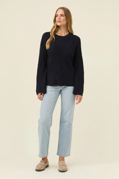 ISLE OF MINE - Sadie Jumper - Navy