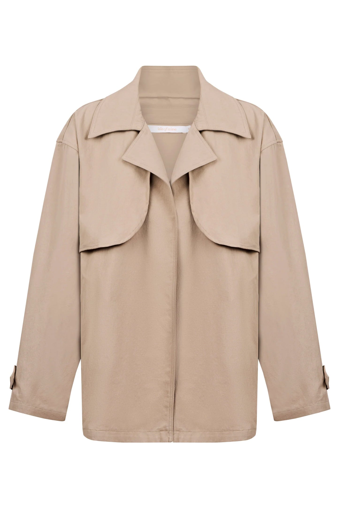 ISLE OF MINE - Farida Cropped Trench - Stone