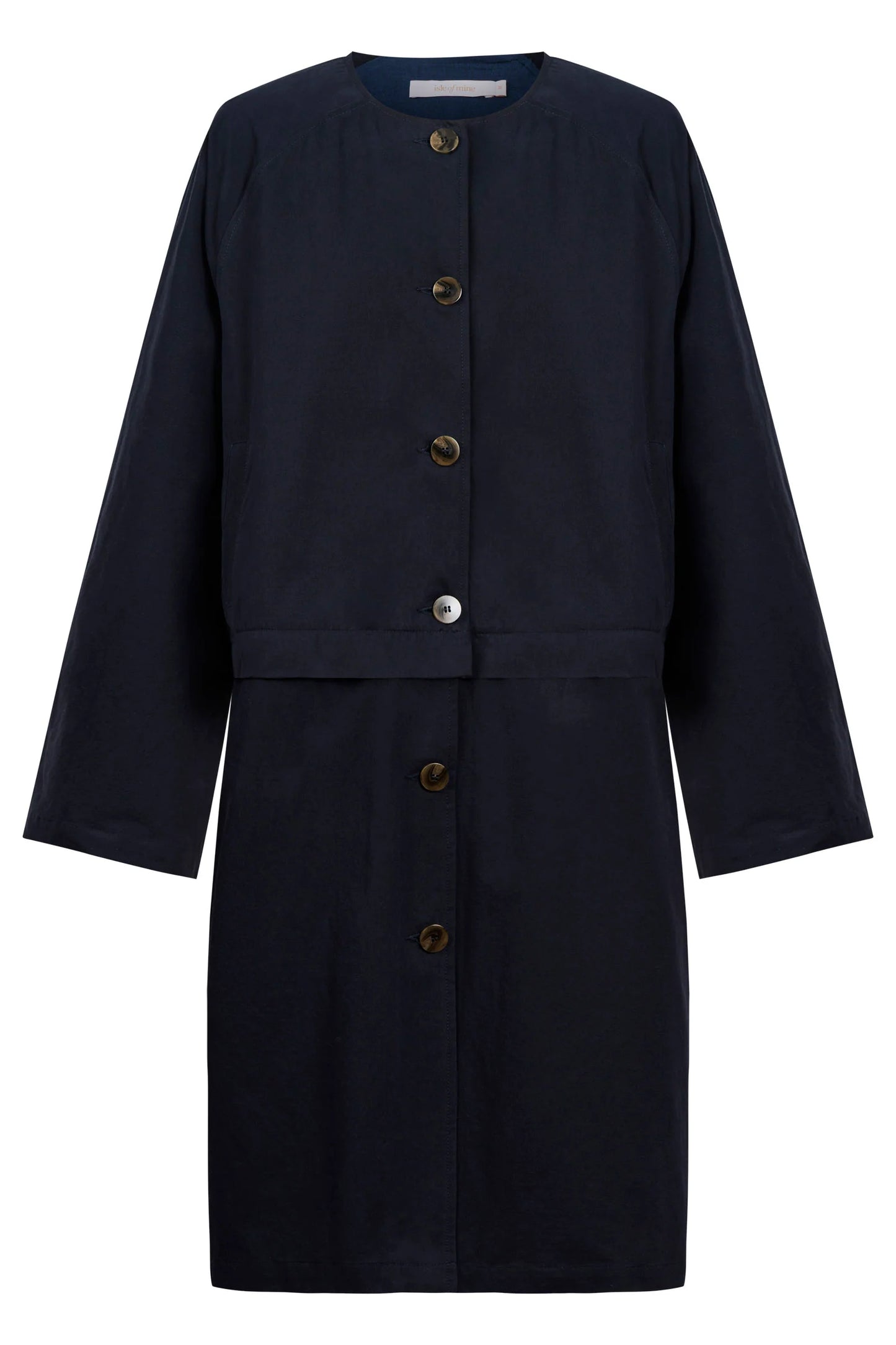 ISLE OF MINE - Farida Convertible Coat - Navy