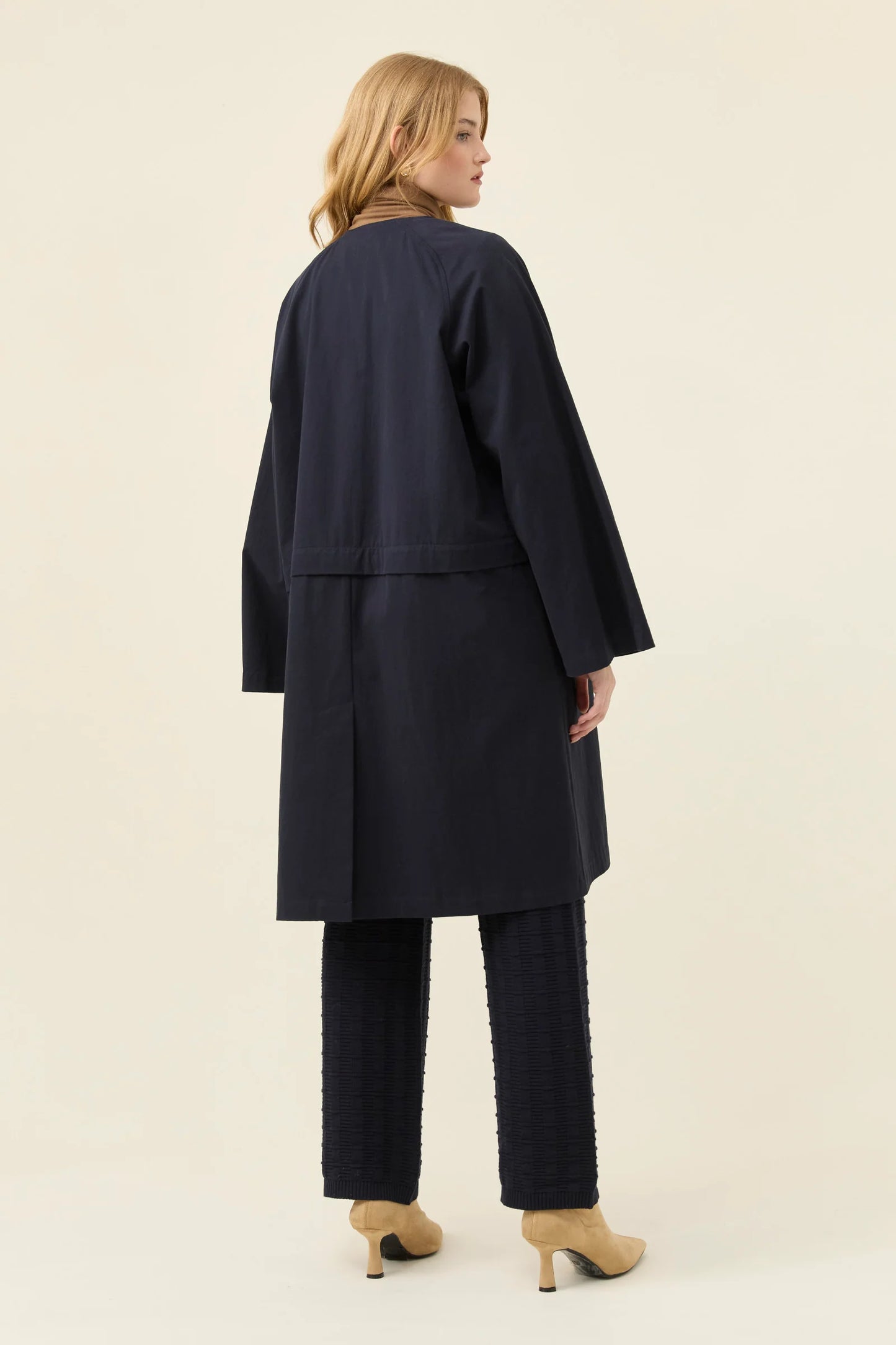 ISLE OF MINE - Farida Convertible Coat - Navy