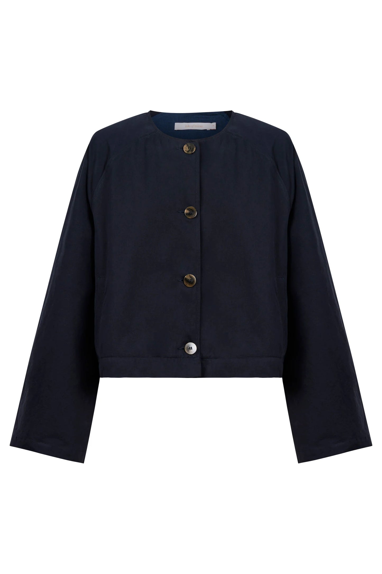 ISLE OF MINE - Farida Convertible Coat - Navy