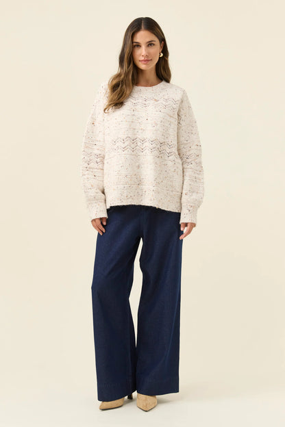 ISLE OF MINE - Mckenna Jumper - Ivory