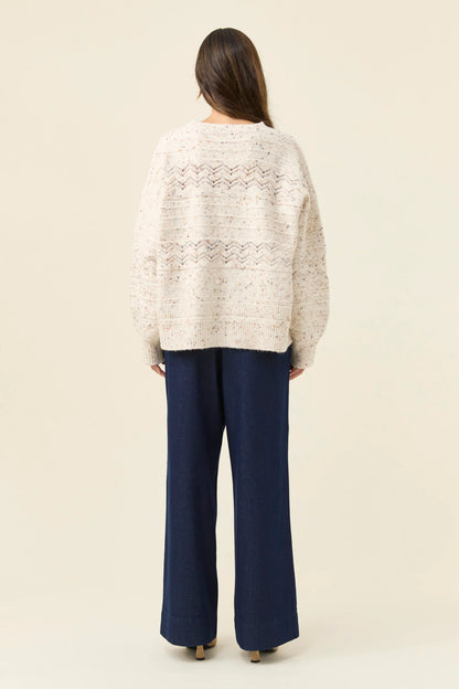 ISLE OF MINE - Mckenna Jumper - Ivory