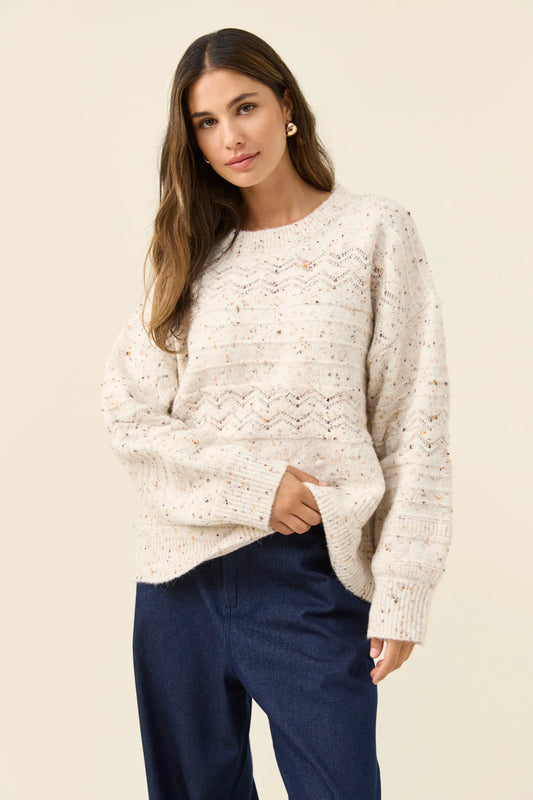 ISLE OF MINE - Mckenna Jumper - Ivory