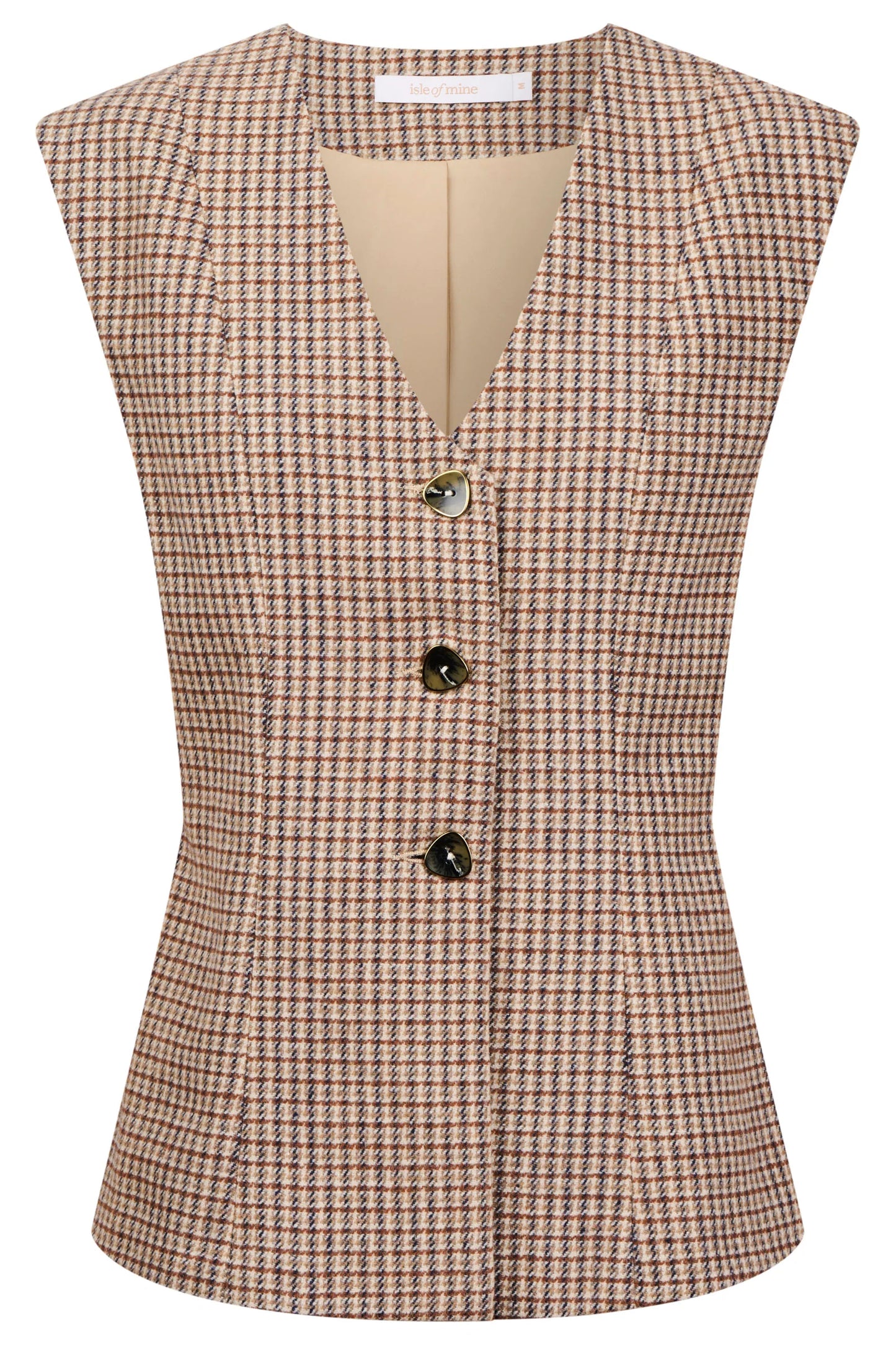 ISLE OF MINE - Cassidy Vest - Taupe