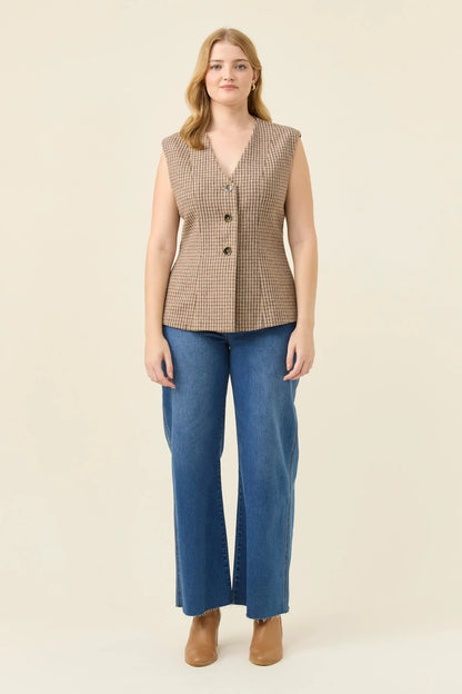 ISLE OF MINE - Cassidy Vest - Taupe