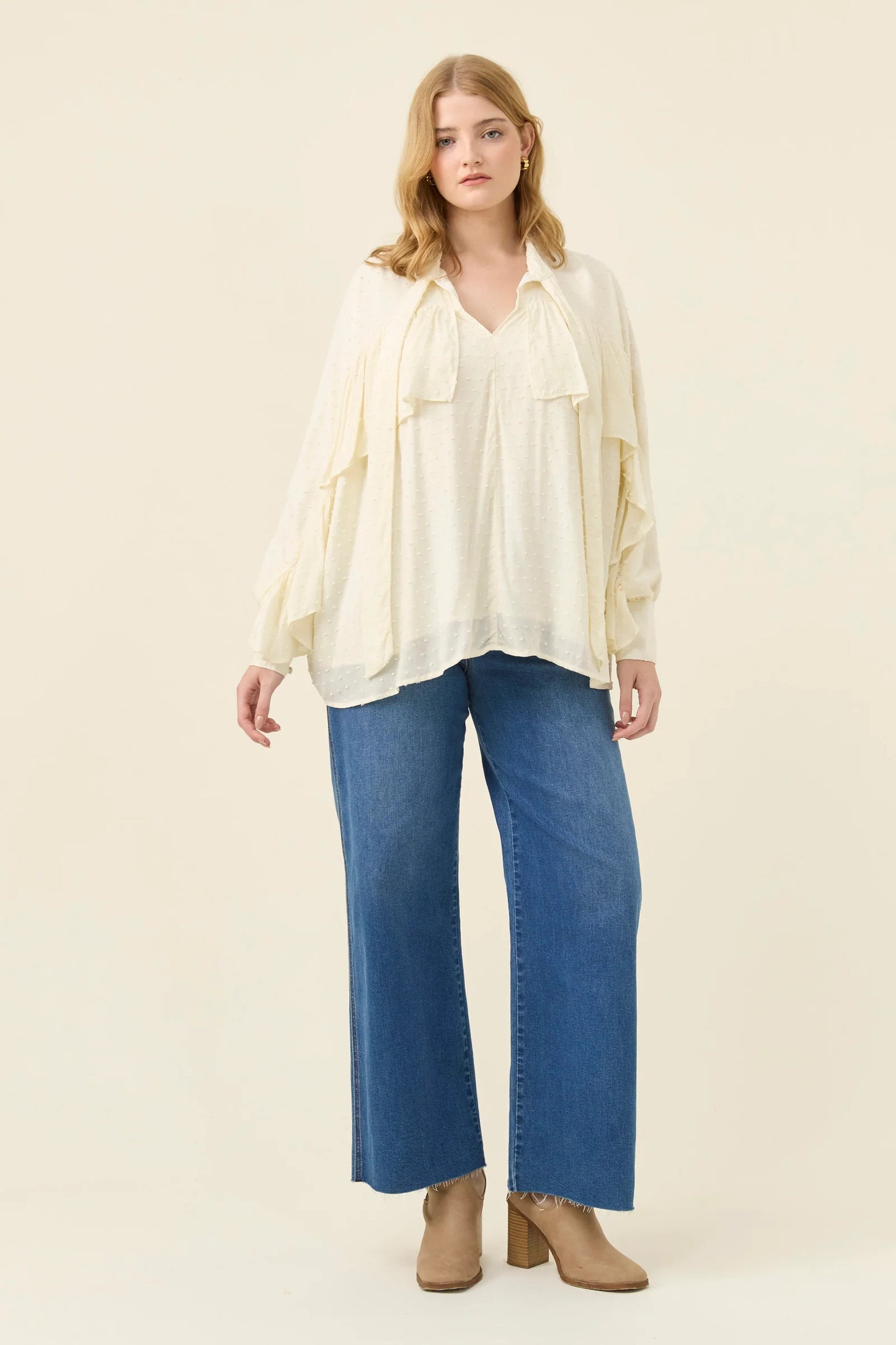 ISLE OF MINE - Della Blouse - Ivory