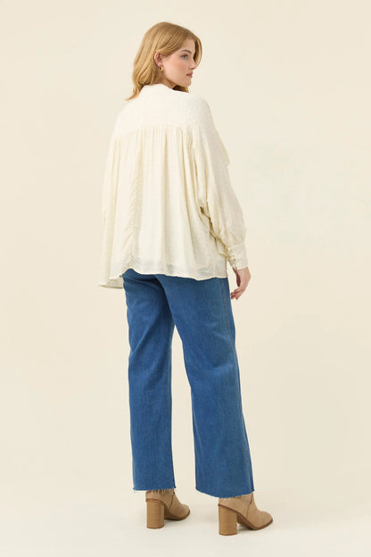 ISLE OF MINE - Della Blouse - Ivory