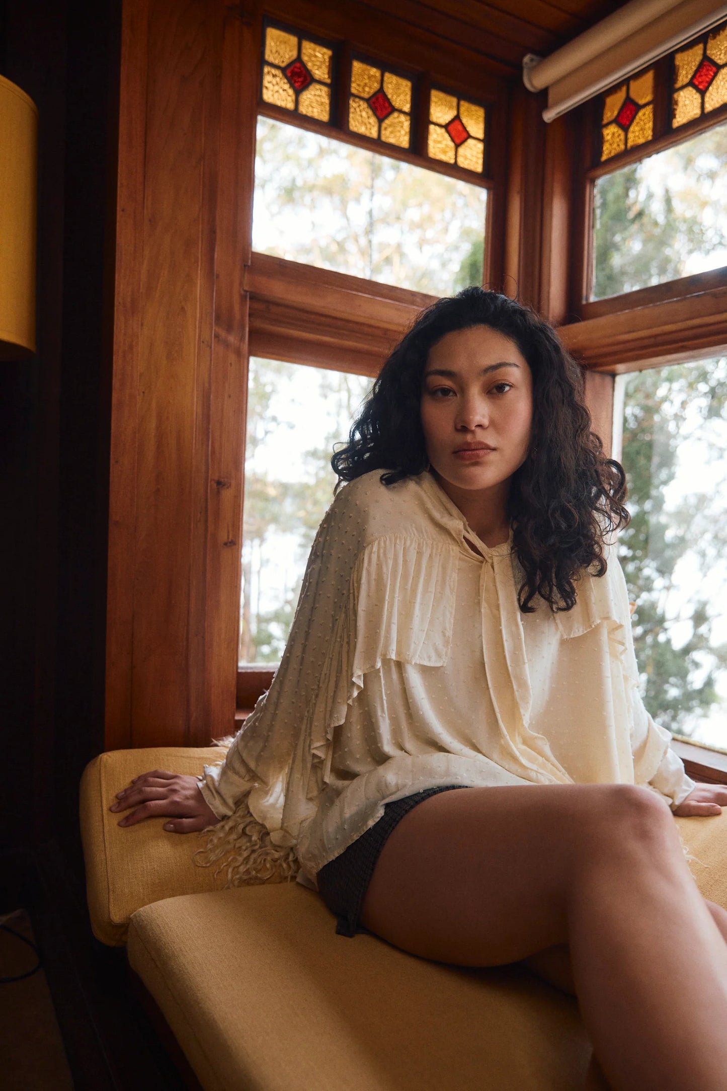 ISLE OF MINE - Della Blouse - Ivory