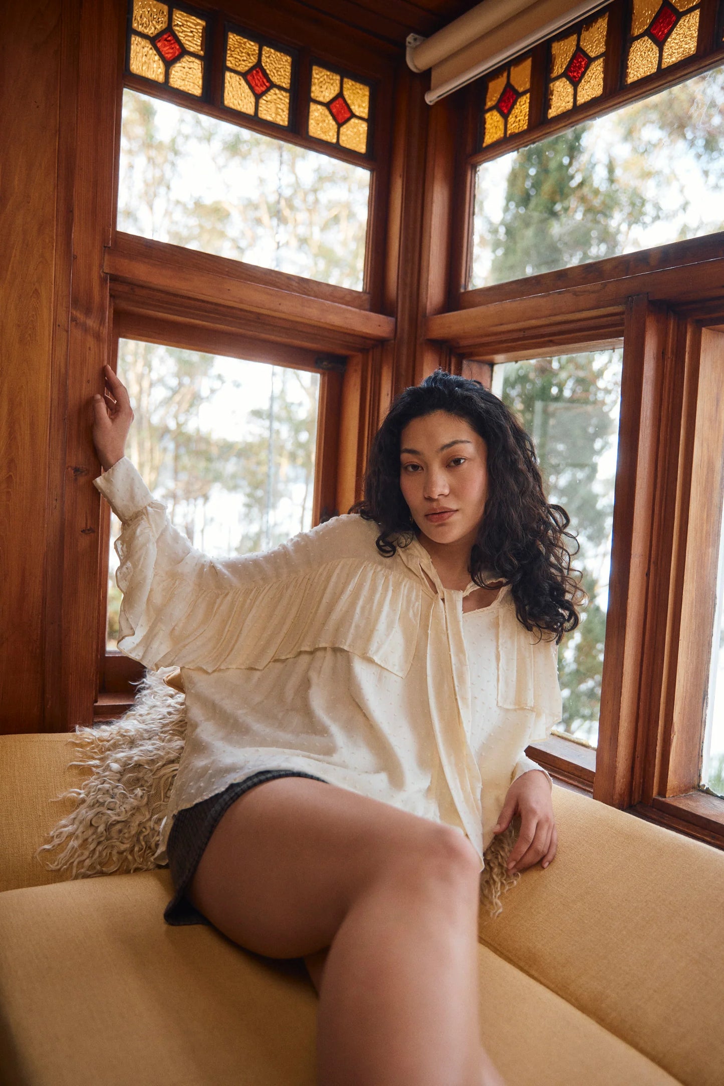 ISLE OF MINE - Della Blouse - Ivory