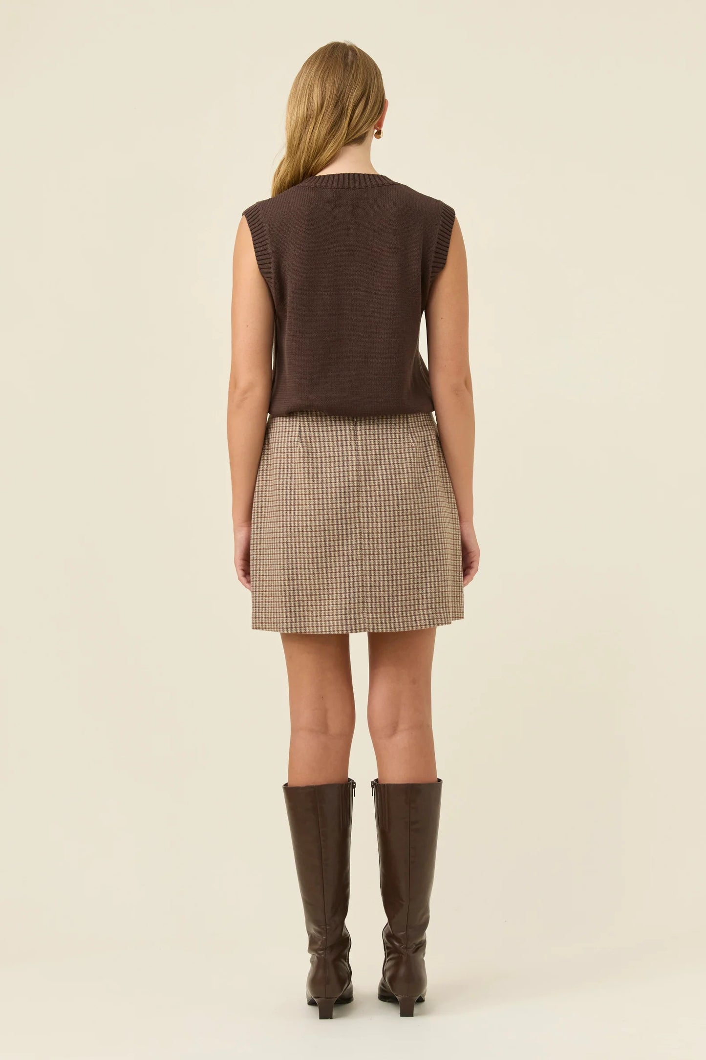 ISLE OF MINE - Cassidy Skirt - Taupe
