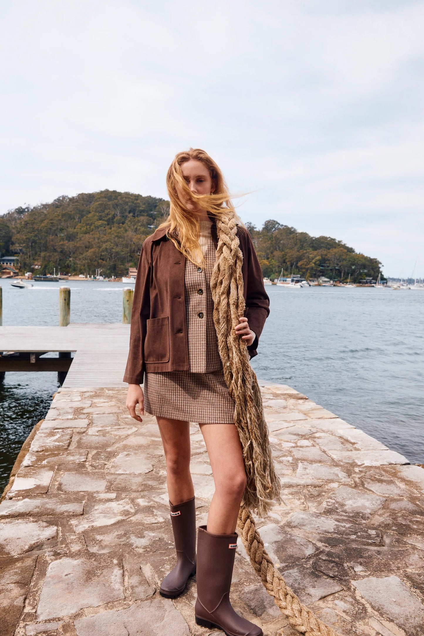 ISLE OF MINE - Cassidy Vest - Taupe