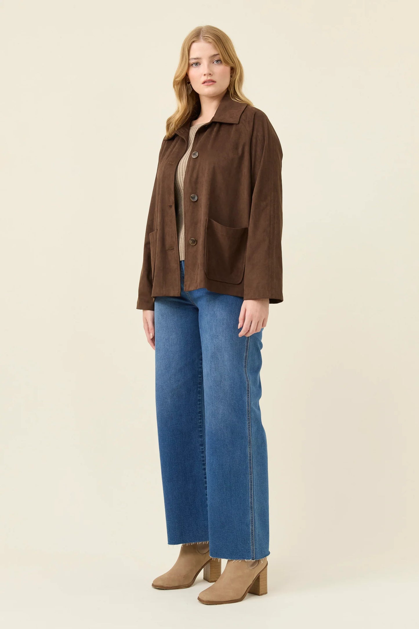 ISLE OF MINE - Lennon Jacket - Chocolate