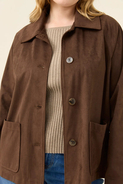 ISLE OF MINE - Lennon Jacket - Chocolate