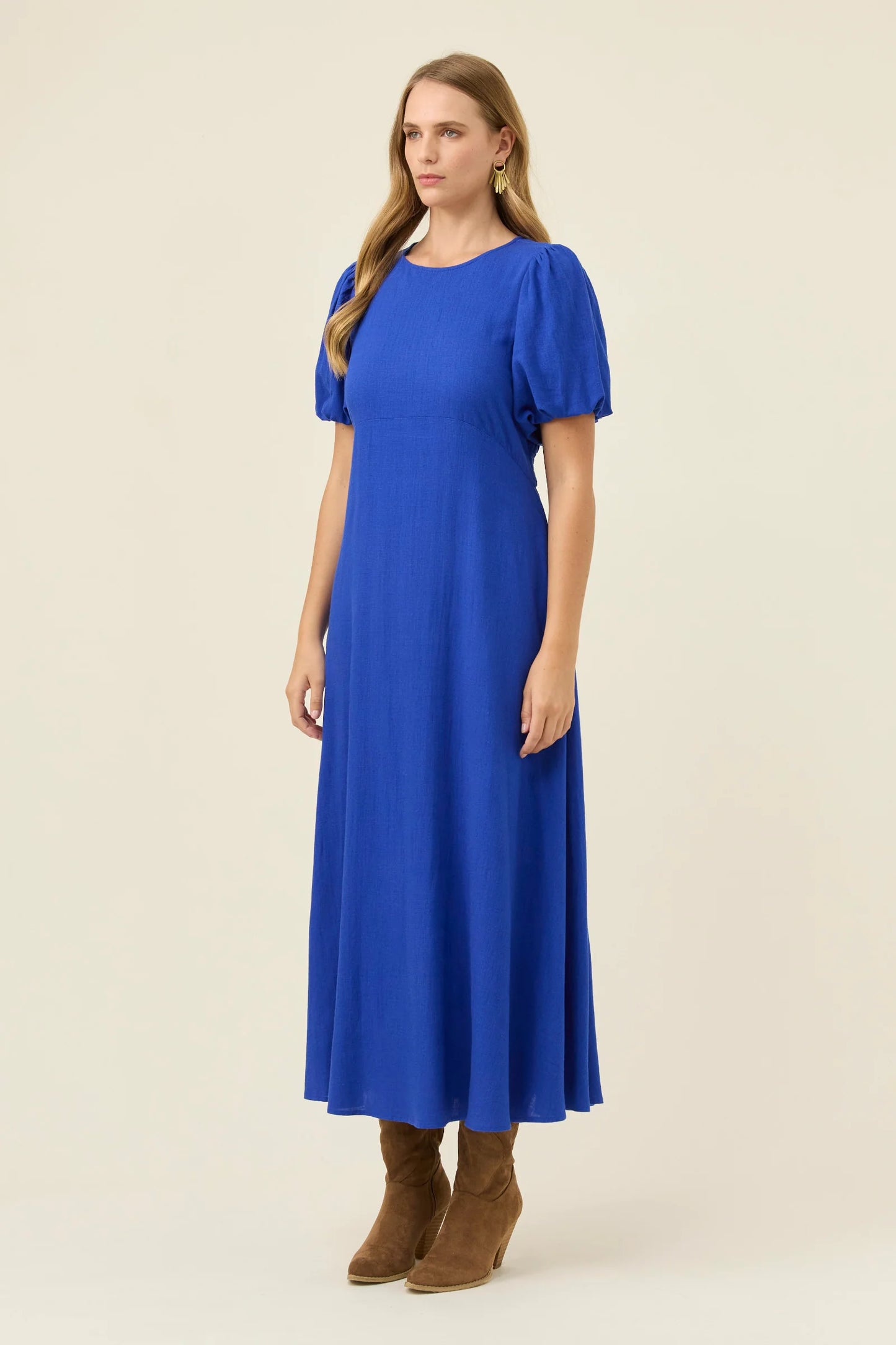 ISLE OF MINE - Grace Maxi dress - Cobalt