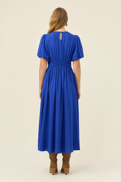 ISLE OF MINE - Grace Maxi dress - Cobalt