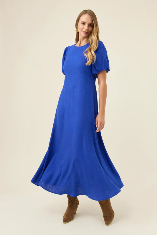 ISLE OF MINE - Grace Maxi dress - Cobalt
