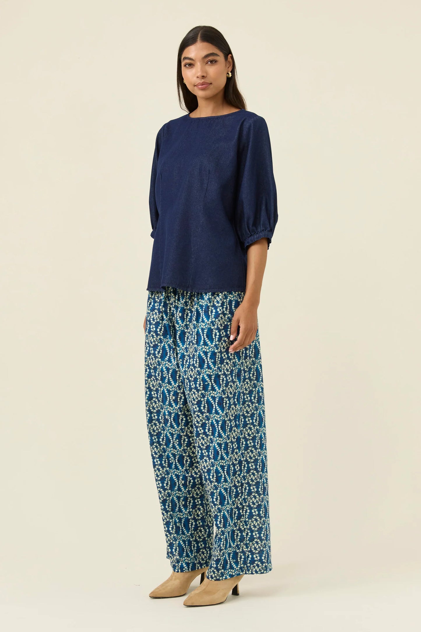 ISLE OF MINE - Sloane Denim Top - Indigo